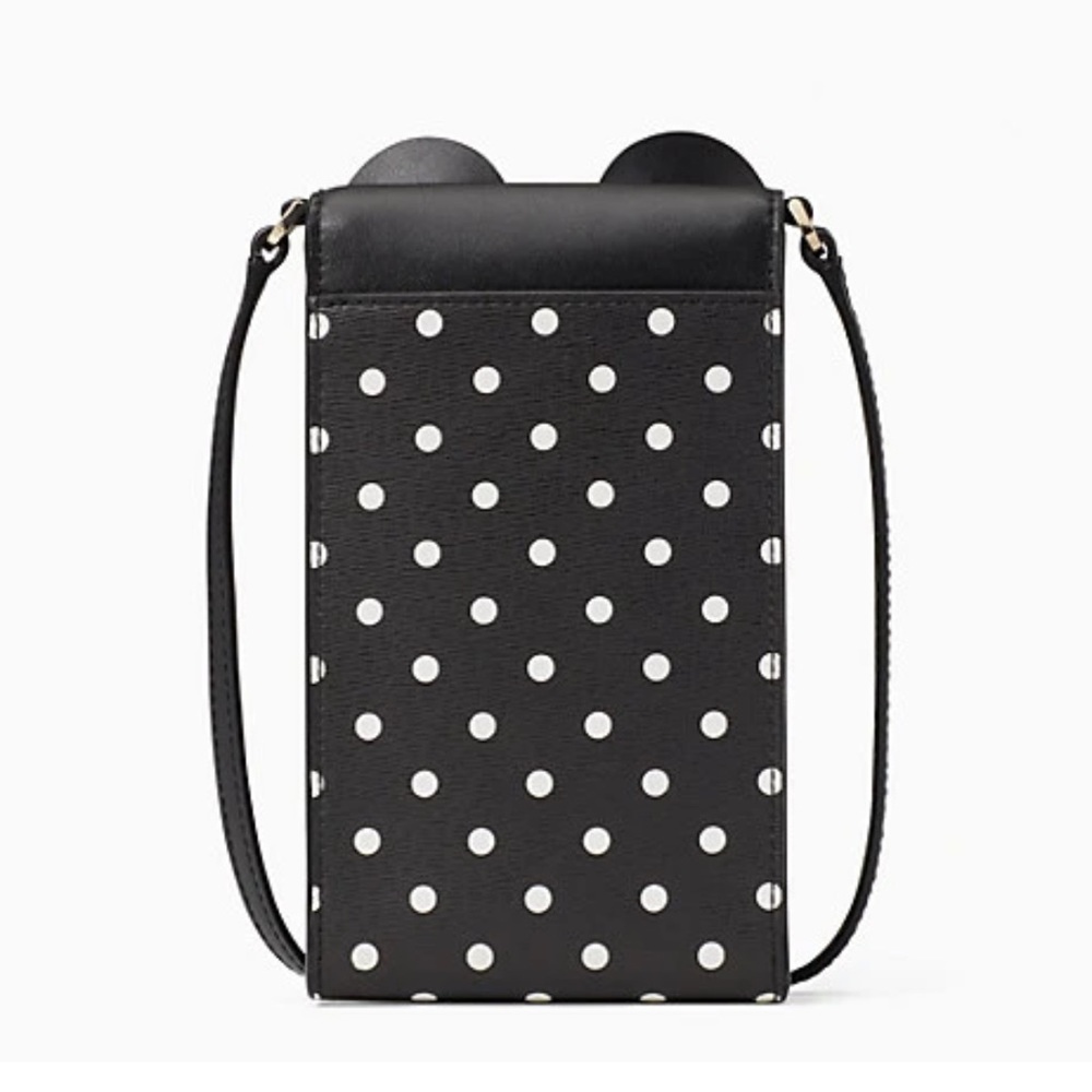 disney x kate spade new york minnie mouse north south flap phone crossbody - Picture 5 of 16
